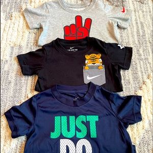 Nike Bundle 3 Shirts Size 3T